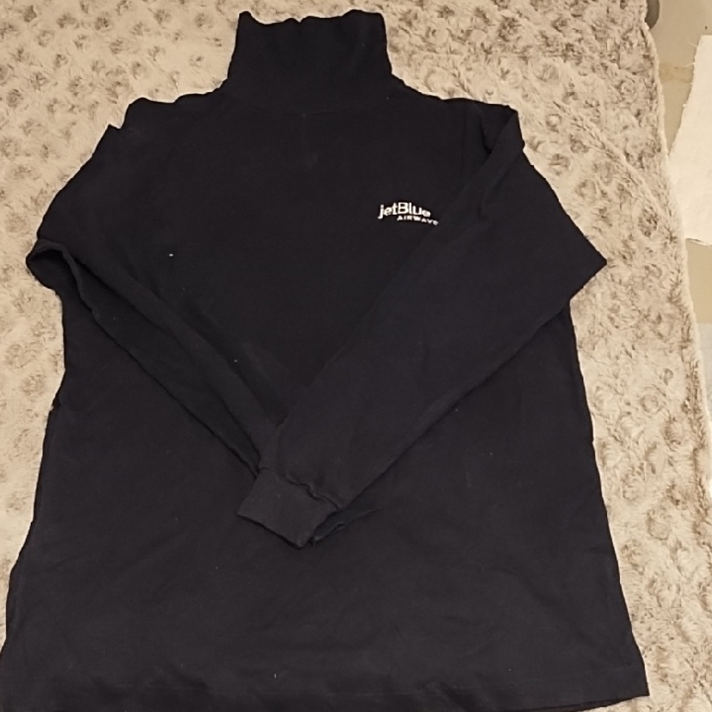 Harvard Square Black Turtleneck Sweater for Men